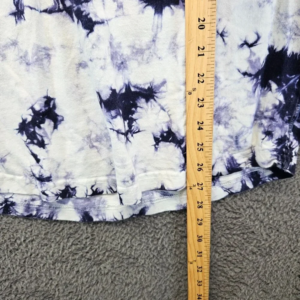 Texas Tech Spirit Jersey Shirt Adult Small Purple Tie‎ Dye Crewneck Pullover